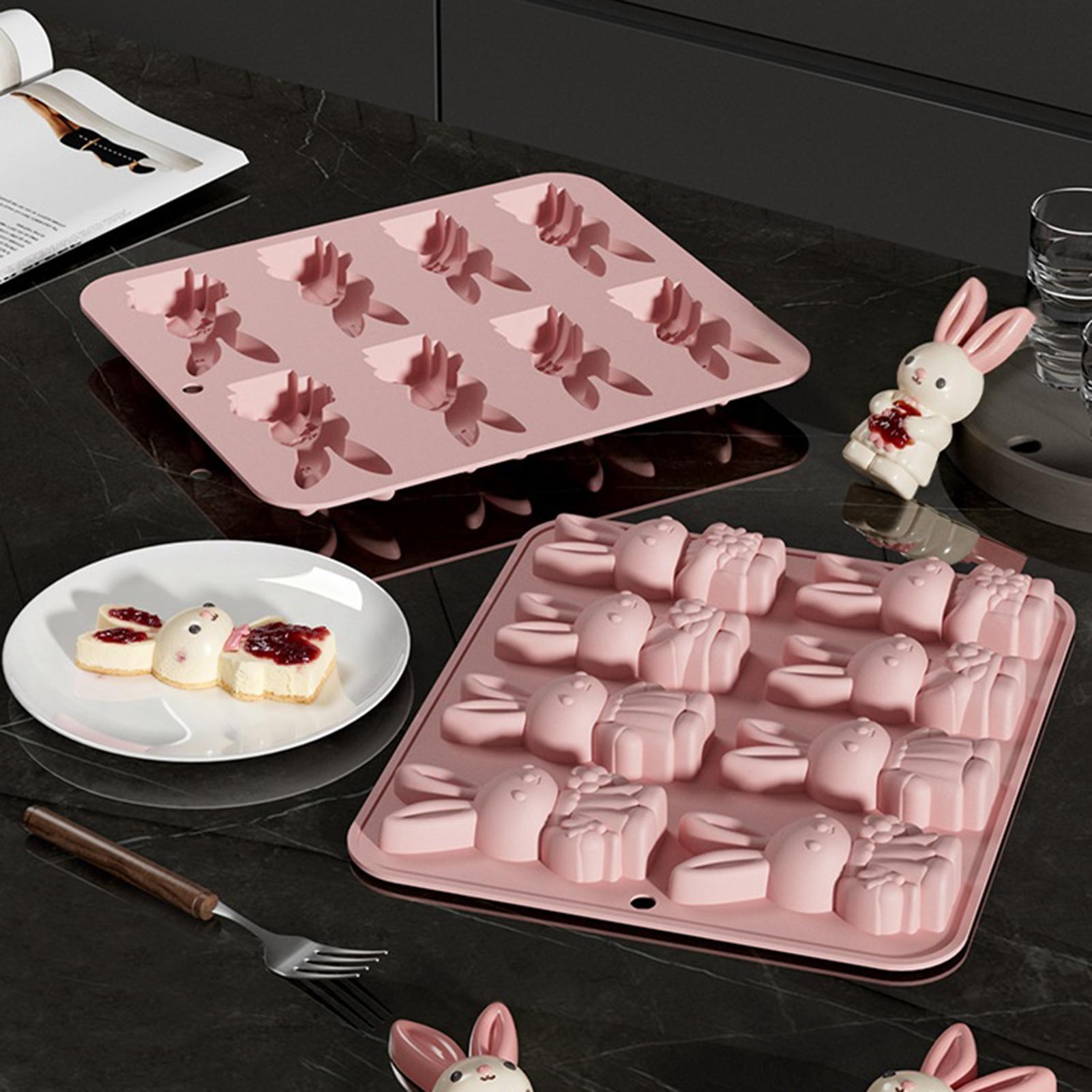 Bunny Cake Mold - Cetakan Silikon Kelinci Paskah Tahan Panas