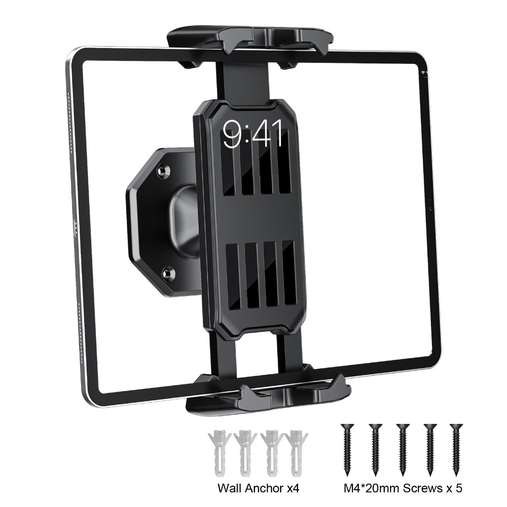 Taco Stand Holder - Penyangga Ponsel & Tablet Dinding, Penjepit