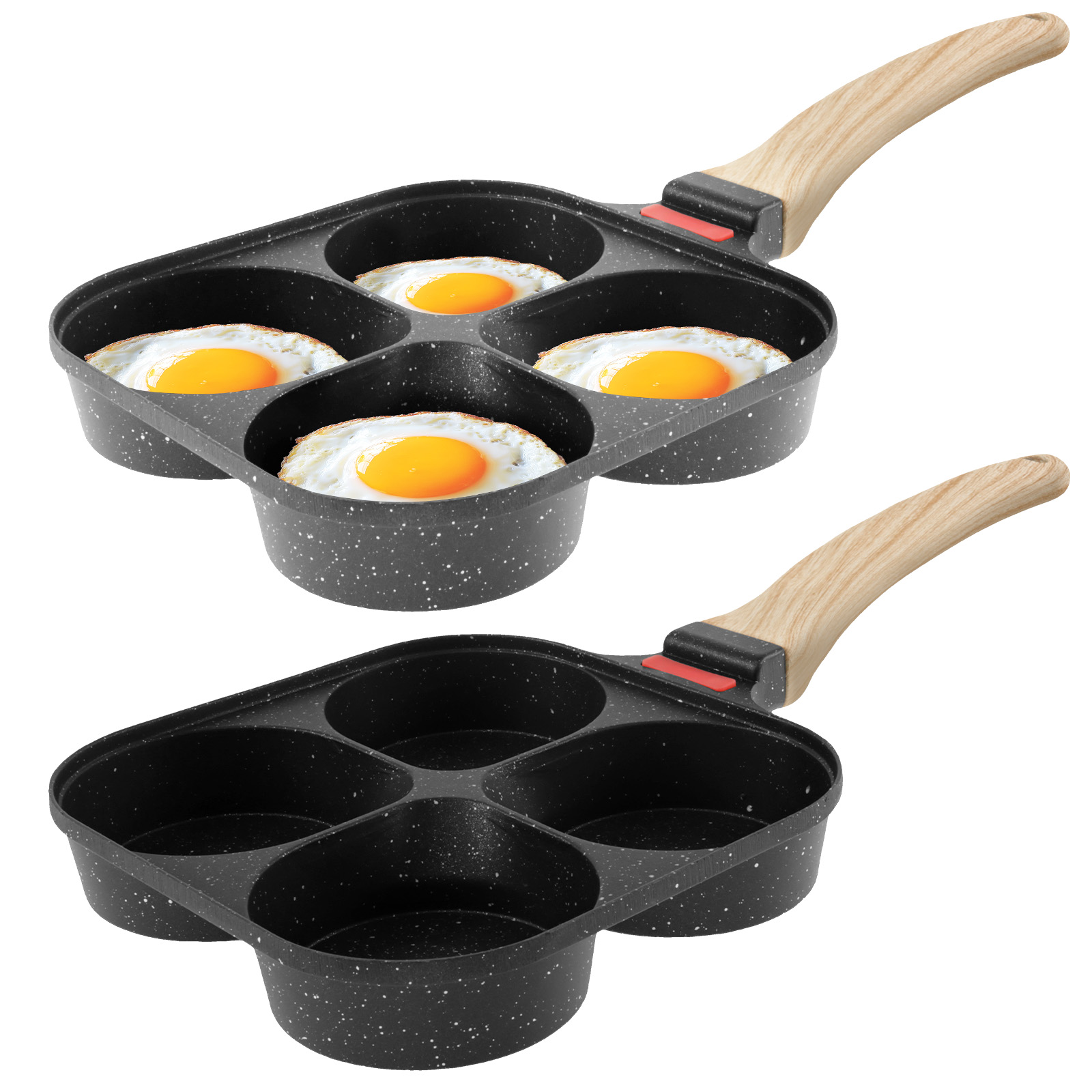 Mini Pancake Griddle - Wajan Penggorengan Telur Anti Lengket, Wajan
