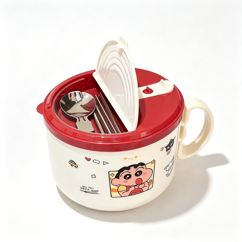 Dim Sum Basket - Mangkuk Mie Instan Kartun Crayon Shin-chan