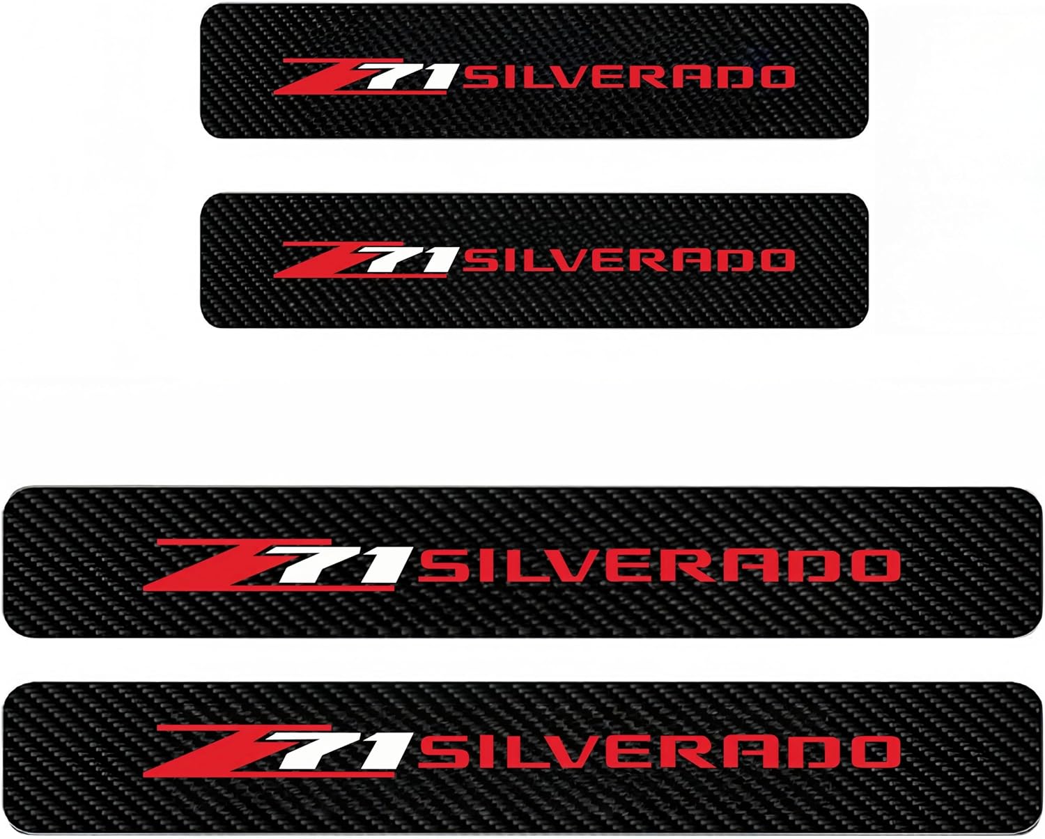 Crepe Pan Carbon - Stiker Pelindung Ambang Pintu Mobil Pelindung