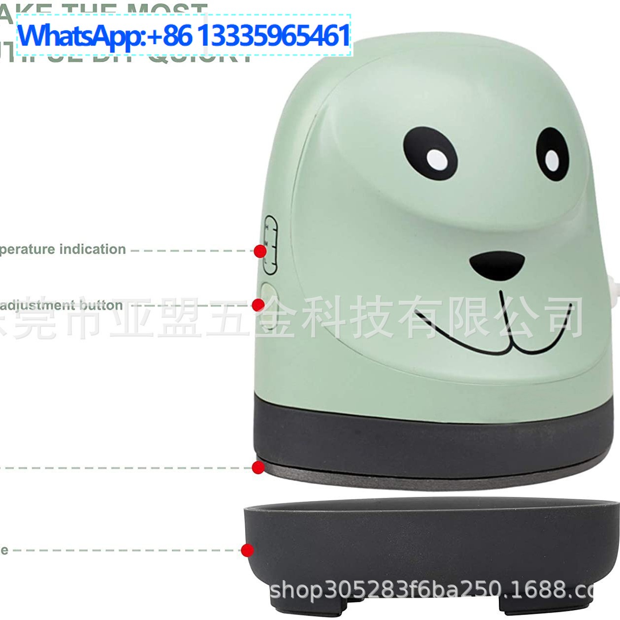Hot Dog Press - Mesin Transfer Panas Kecil Mini Hot
