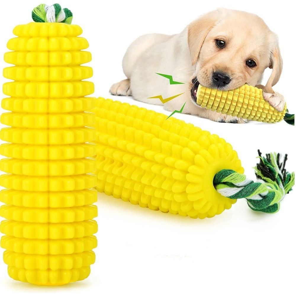 Corn Dog Stick - Stik Jagung Karet Kuat untuk Anjing,