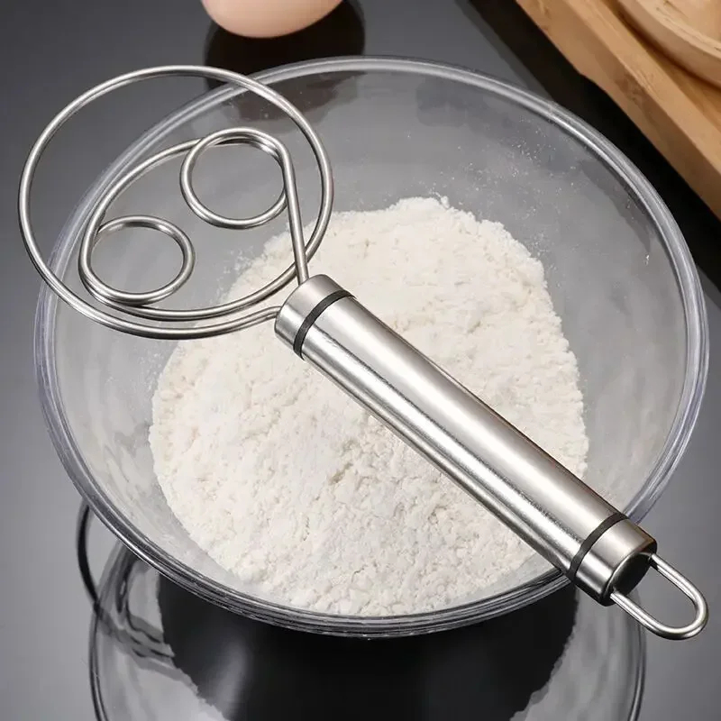 Danish Pancake Pan - Pengocok Adonan Roti Denmark Gagang Baja
