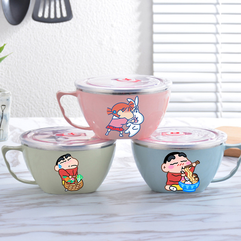 Dim Sum Basket - Mangkuk Mie Crayon Shin-chan Mangkuk Baja