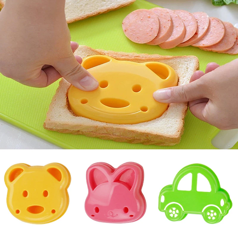 Bunny Cake Mold - 2 Buah Cetakan Sandwich Berbentuk Mobil
