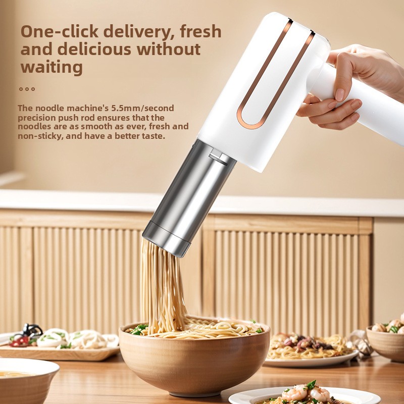 Churros Maker Gun - Pembuat Mie Elektrik Genggam Nirkabel, Pistol