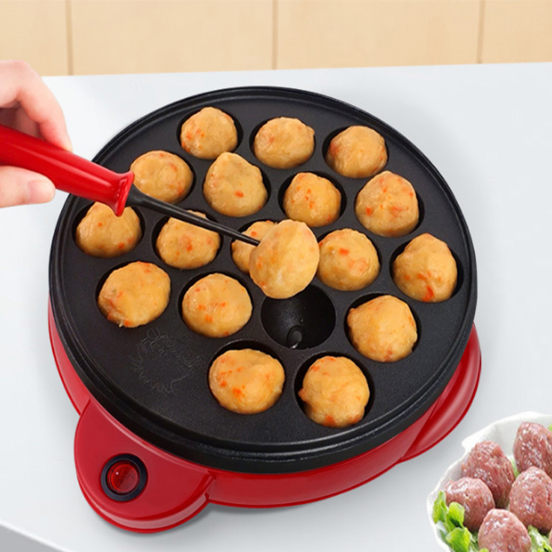 Takoyaki Grill Plate - 220V EU/AU/UK Chibi Maruko Mesin Pemanggang