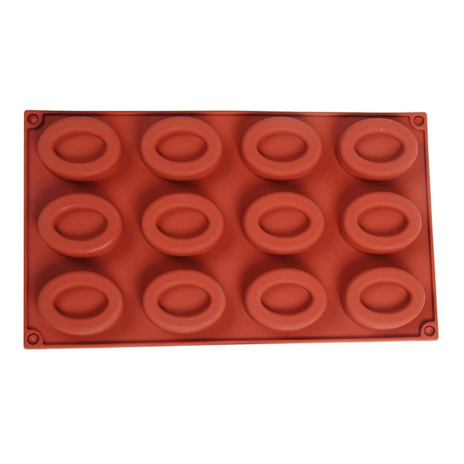 Donut Mold Silicone - Cetakan Donat Silikon Fleksibel 12 Lubang