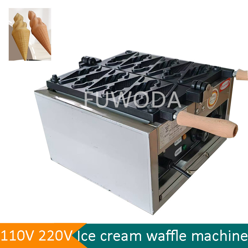 Waffle Cone Maker - Mesin Pembuat Waffle Cone Es Krim