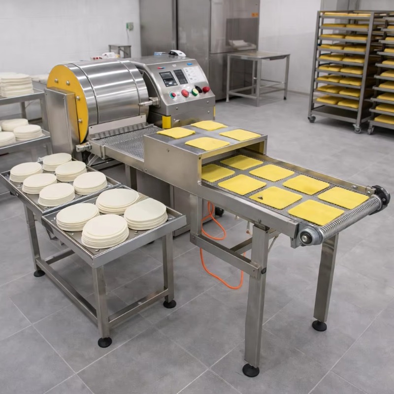 Spring Roll Wrapper - Mesin Pembuat Lembaran Kue Kering Lembaran