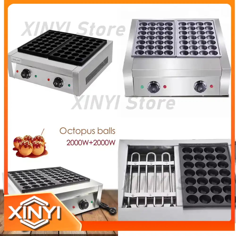 Takoyaki Grill Plate - Mesin Takoyaki XEOLEO untuk Meja Komersial