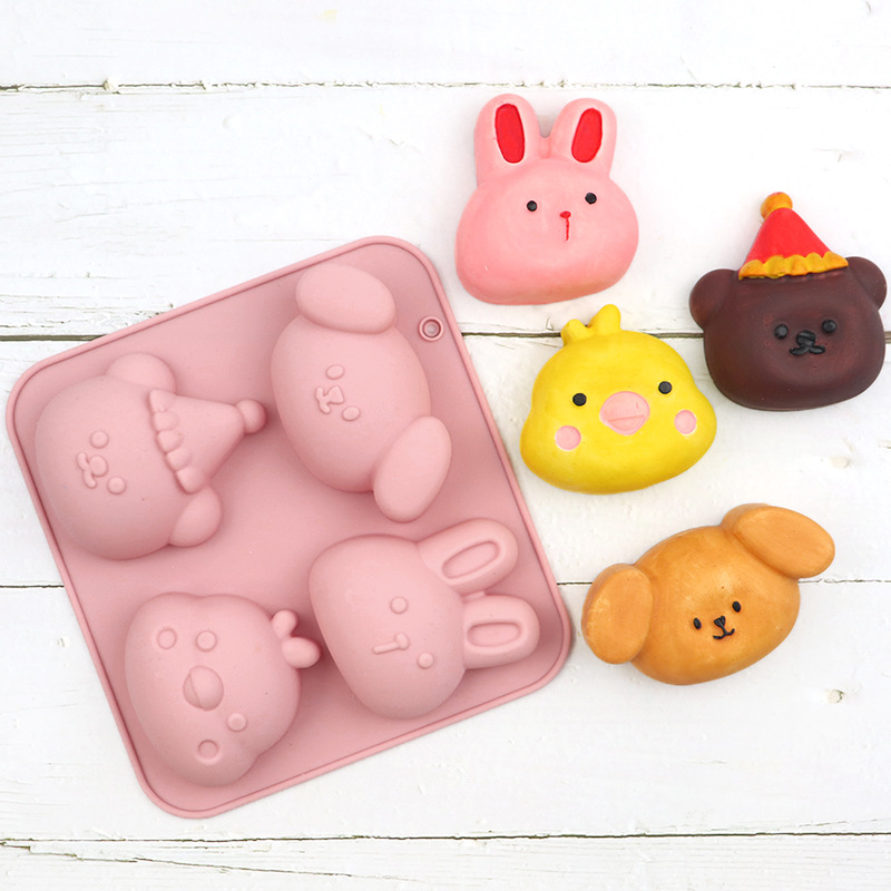 Bunny Cake Mold - Cetakan Kue Coklat Anjing Kartun Hewan