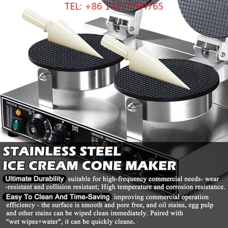 Mesin Pembuat Waffle Cone Kome - Waffle Cone Maker ulasan dan harga