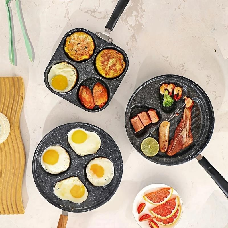 Wajan Pancake Burger Telur Ant - Mini Pancake Griddle ulasan dan harga