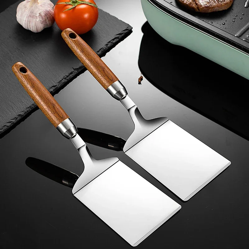1 Buah Spatula Steak Baja Taha - Okonomiyaki Spatula ulasan dan harga
