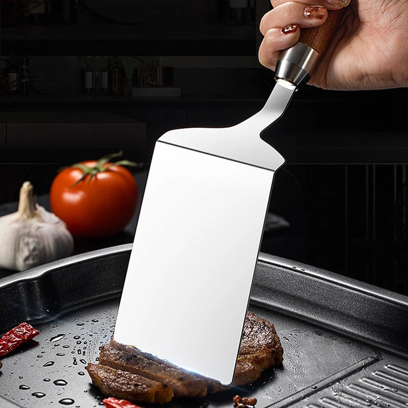 1 Buah Spatula Steak Baja Taha - Okonomiyaki Spatula ulasan dan harga