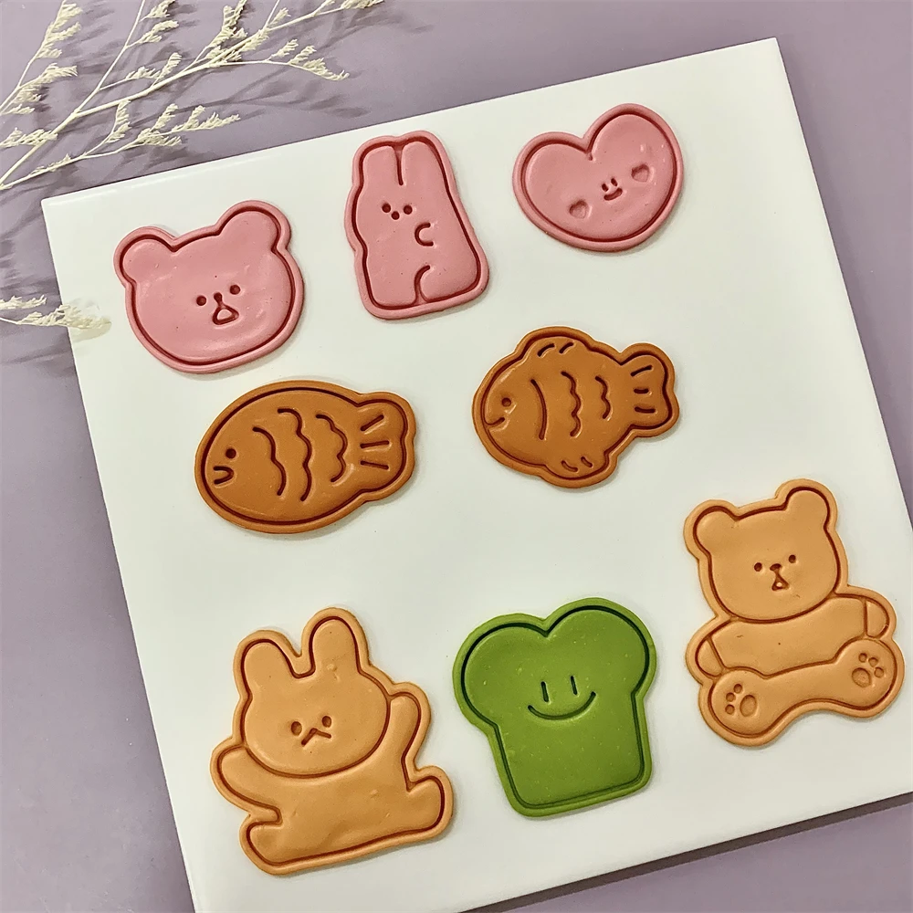 Cetakan kue emboss kukis hewan - Bunny Cake Mold ulasan dan harga