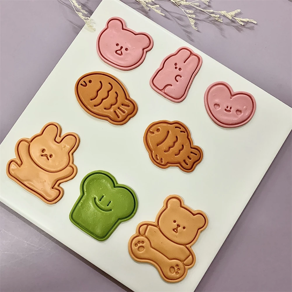 Cetakan kue emboss kukis hewan - Bunny Cake Mold ulasan dan harga