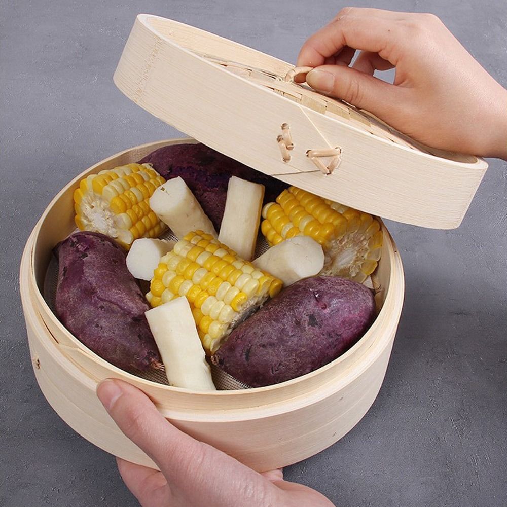 Keranjang kukus bambu, keranja - Bao Steamer Bamboo ulasan dan harga