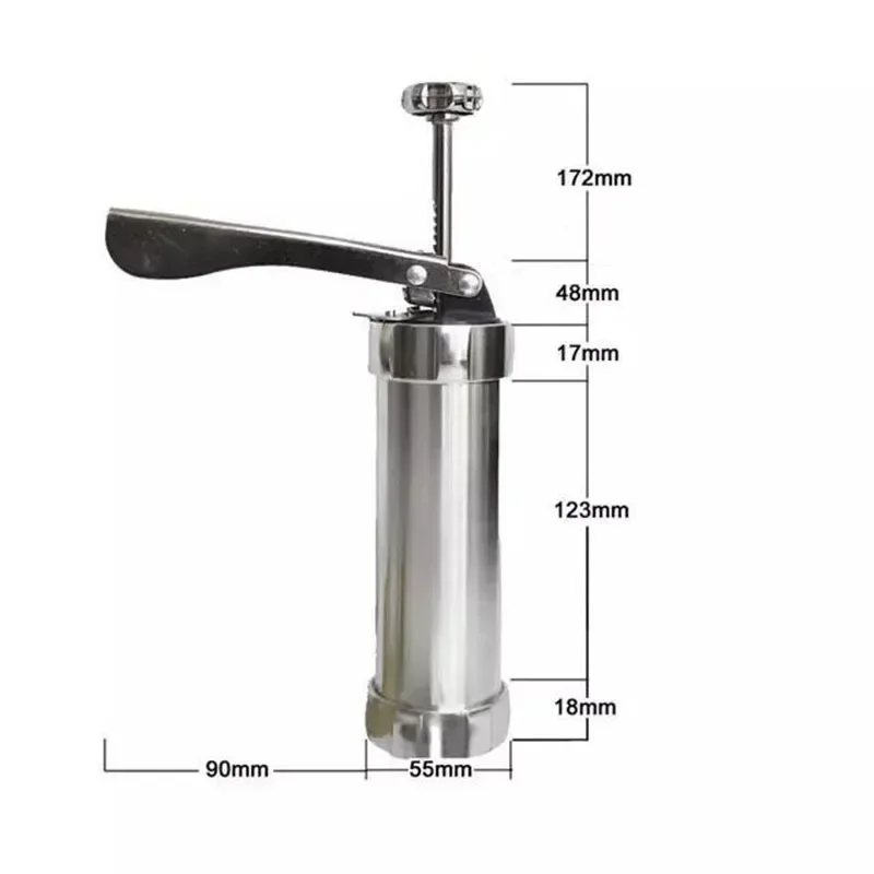 Natal Spritz kue tekan pistol  - Churros Maker Gun ulasan dan harga