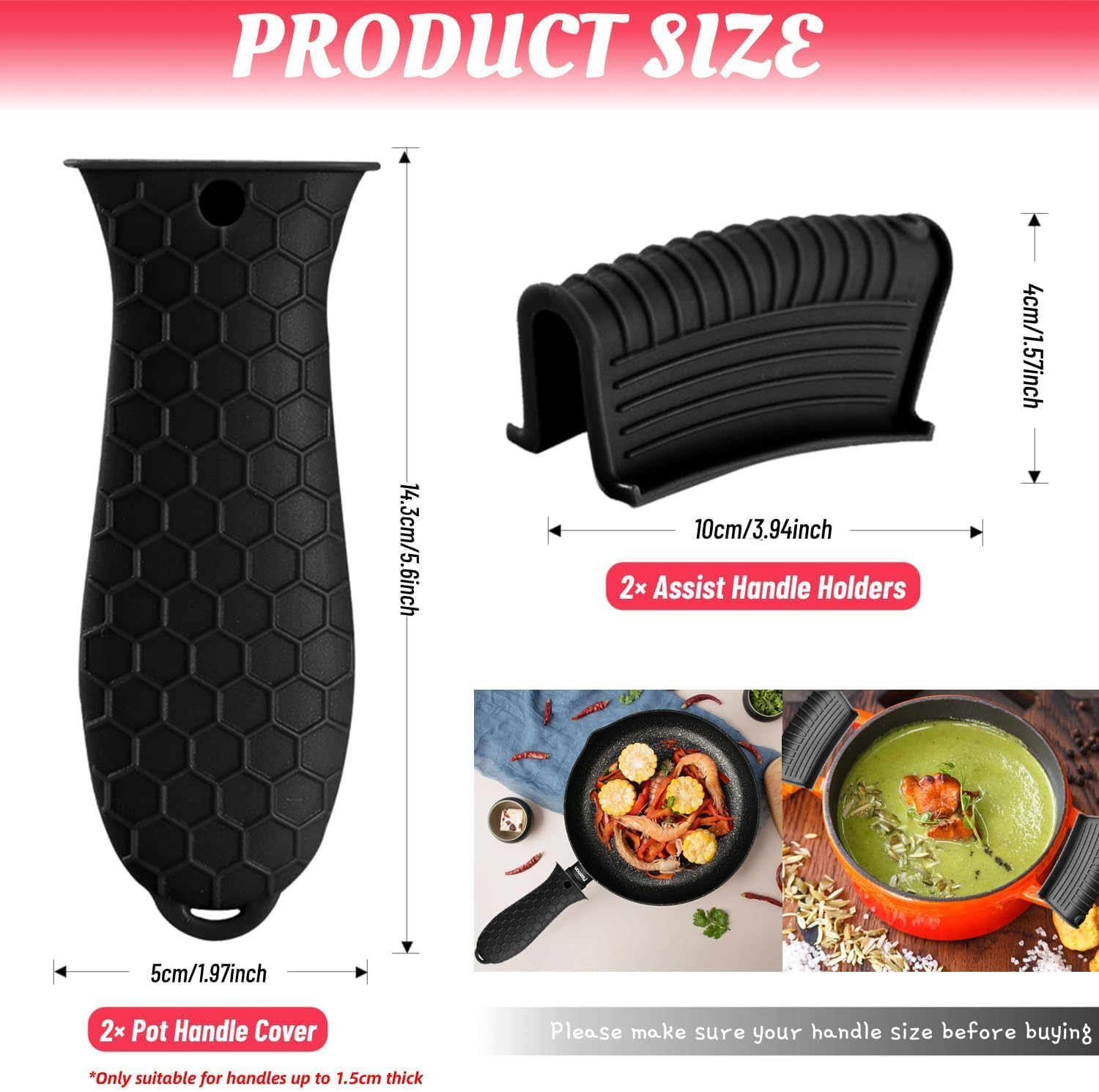 Penutup Gagang Tahan Panas dar - Cast Iron Corn ulasan dan harga