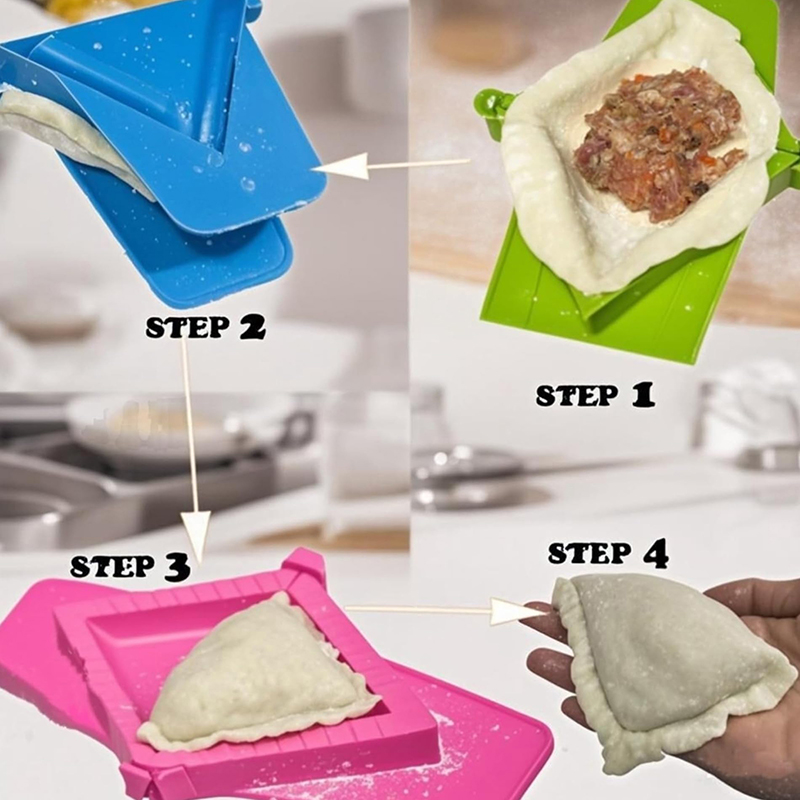 Pembuat Pangsit Empanada Maker - Dumpling Press Set ulasan dan harga