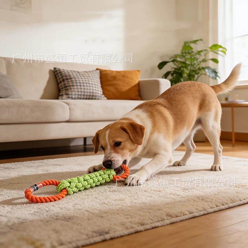 Mainan anjing dari tali katun  - Corn Dog Stick ulasan dan harga