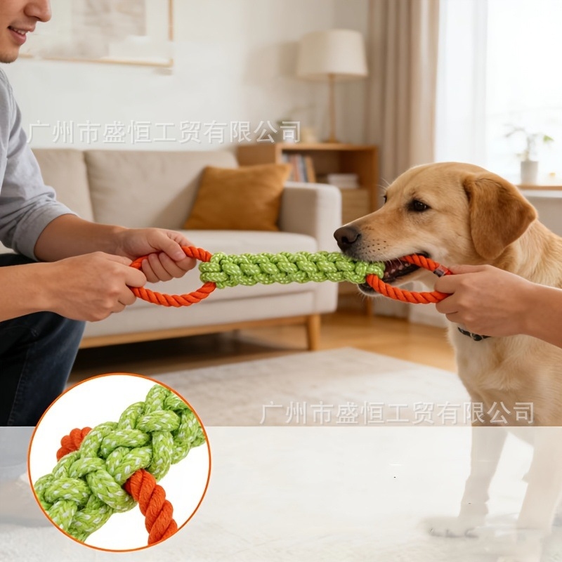Mainan anjing dari tali katun  - Corn Dog Stick ulasan dan harga
