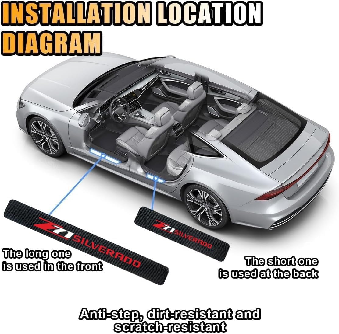 Stiker Pelindung Ambang Pintu  - Crepe Pan Carbon ulasan dan harga