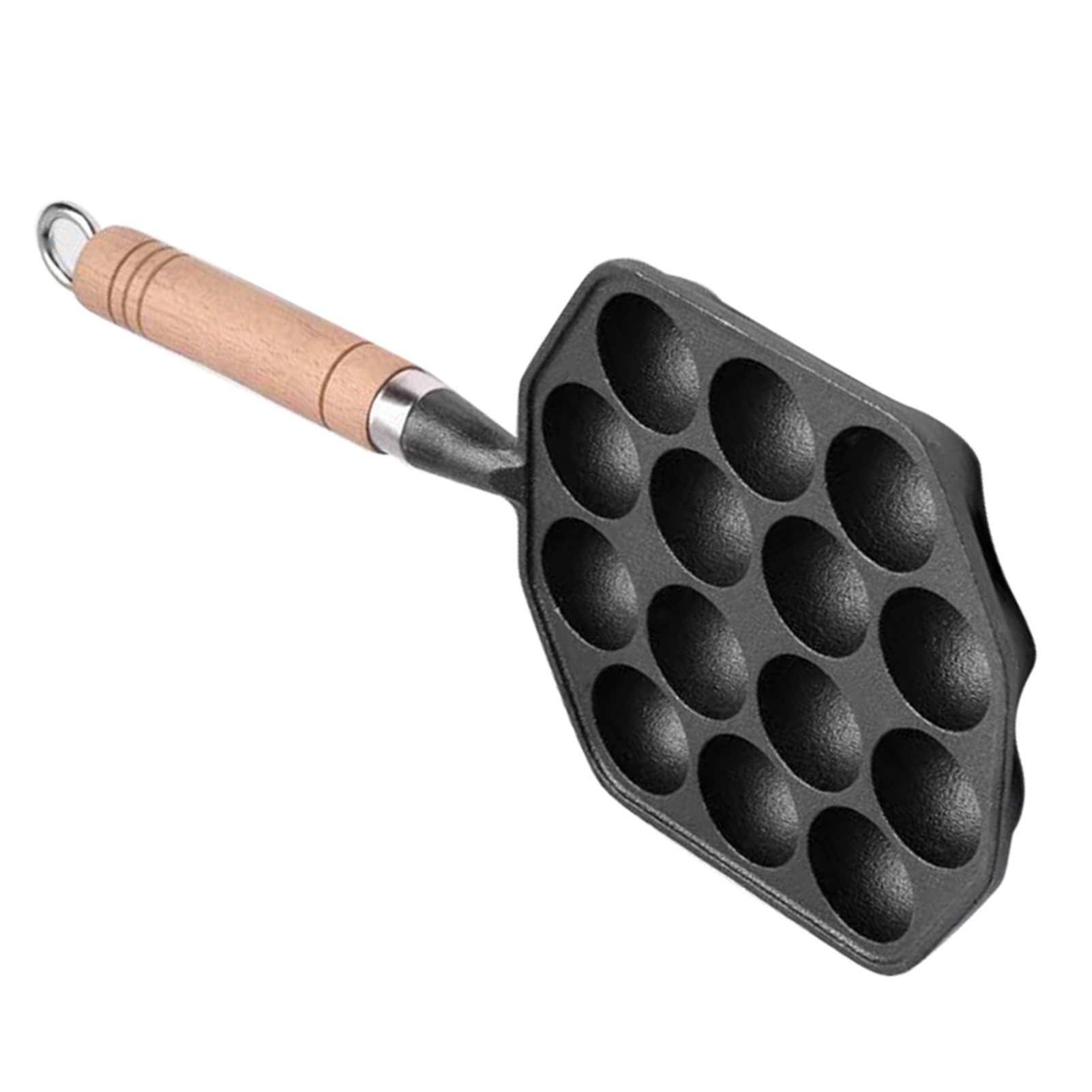 Panci Takoyaki 14 lubang besi  - Takoyaki Grill Plate ulasan dan harga