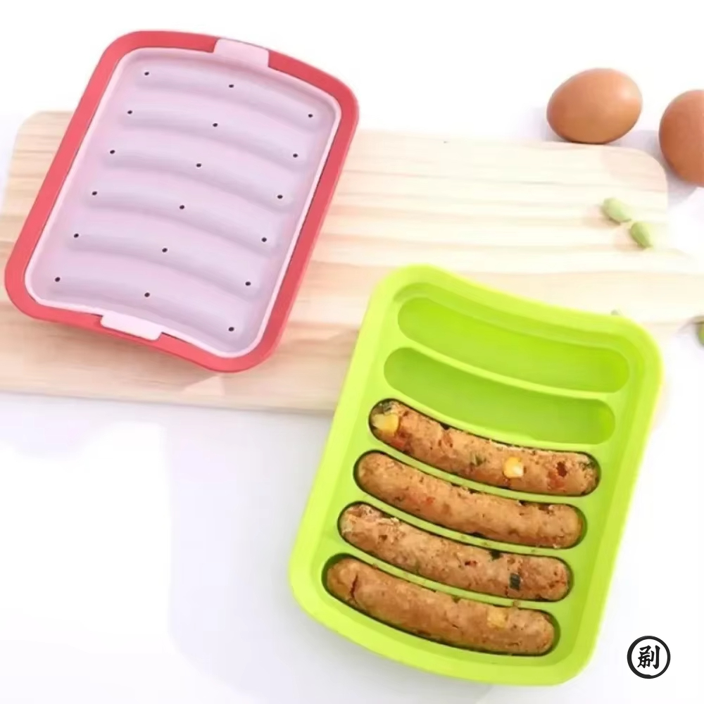 DIY Cetakan Sosis Silikon Aman - Hot Dog Press ulasan dan harga