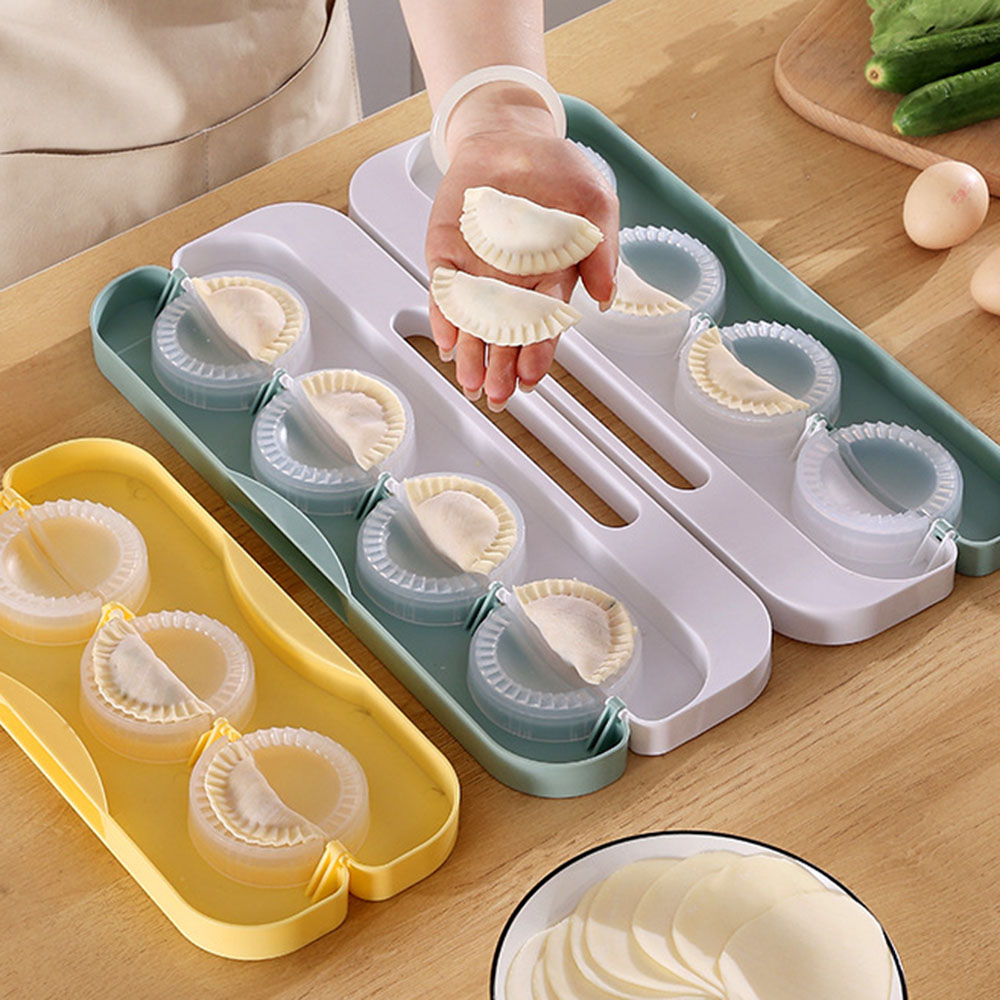 DIY Dumpling Maker 8-Grid Pres - Dumpling Press Set ulasan dan harga