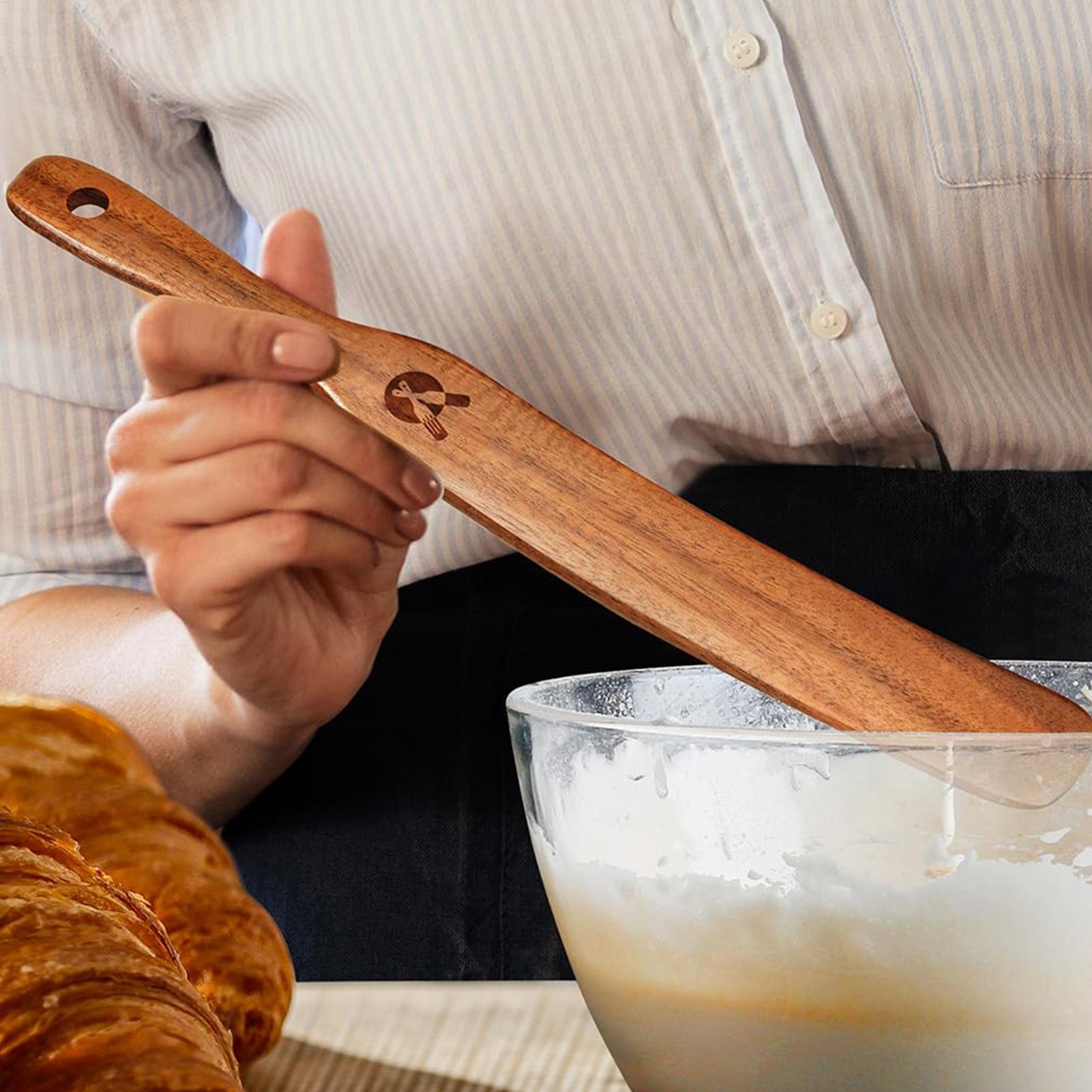 Pengaduk Kayu, Pengikis Stople - Okonomiyaki Spatula ulasan dan harga