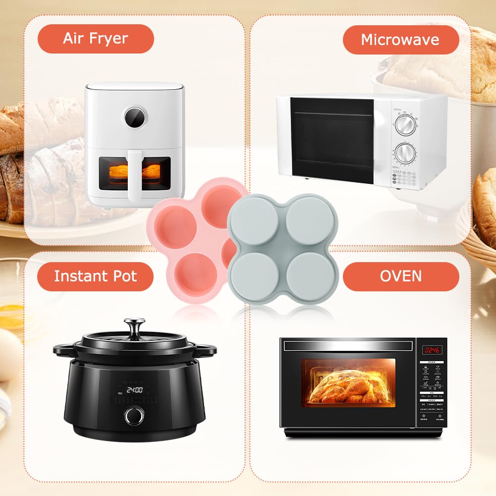Cetakan Telur Air Fryer Siliko - Egg Waffle Pan ulasan dan harga
