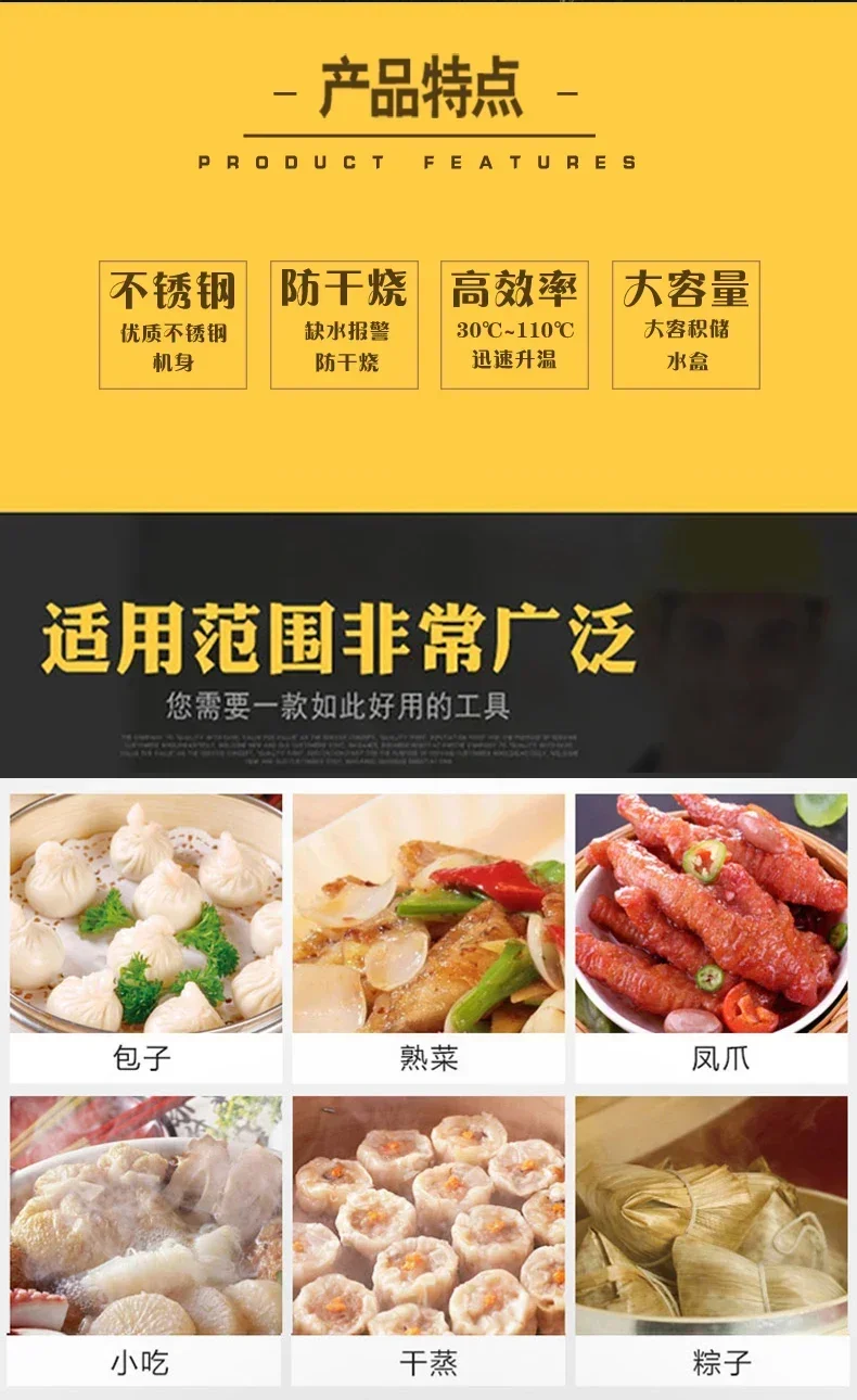 Tungku Kukus Roti Komersial Be - Dim Sum Basket ulasan dan harga