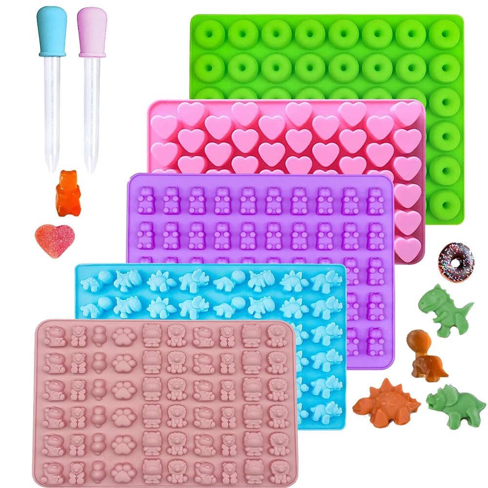Cetakan Gummy Bear Cetakan Per - Donut Mold Silicone ulasan dan harga