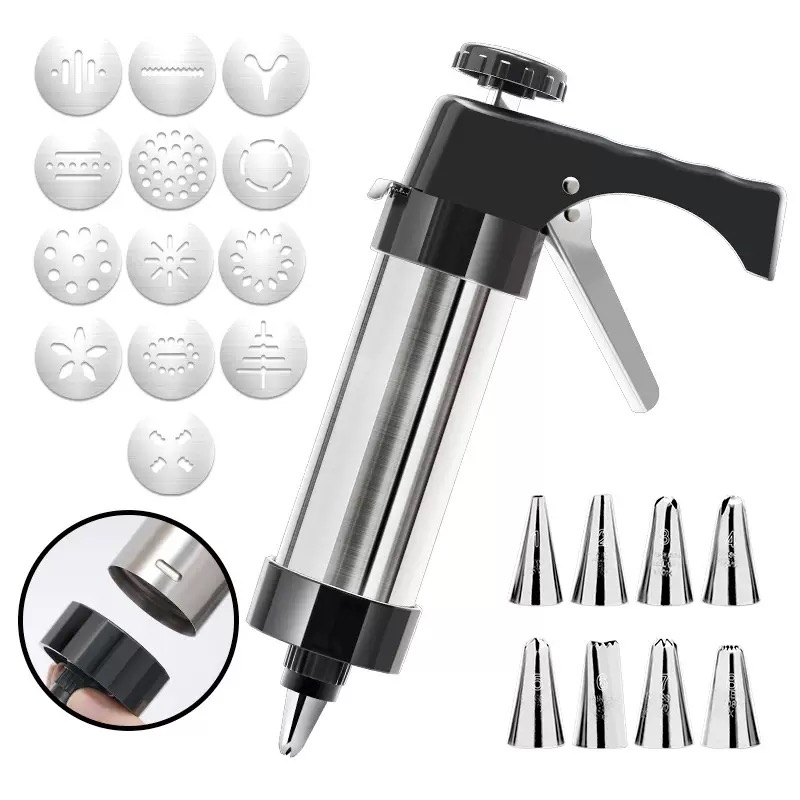 Alat Pembuat Kue Aluminium Mul - Churros Maker Gun ulasan dan harga