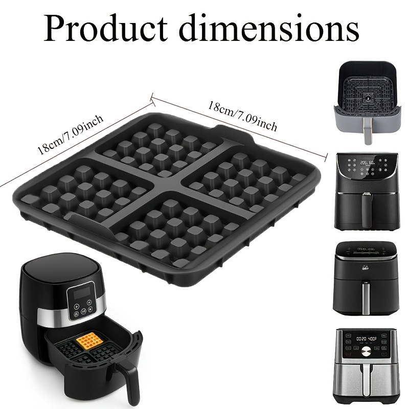 Cetakan Waffle Persegi, Loyang - Mini Pancake Griddle ulasan dan harga