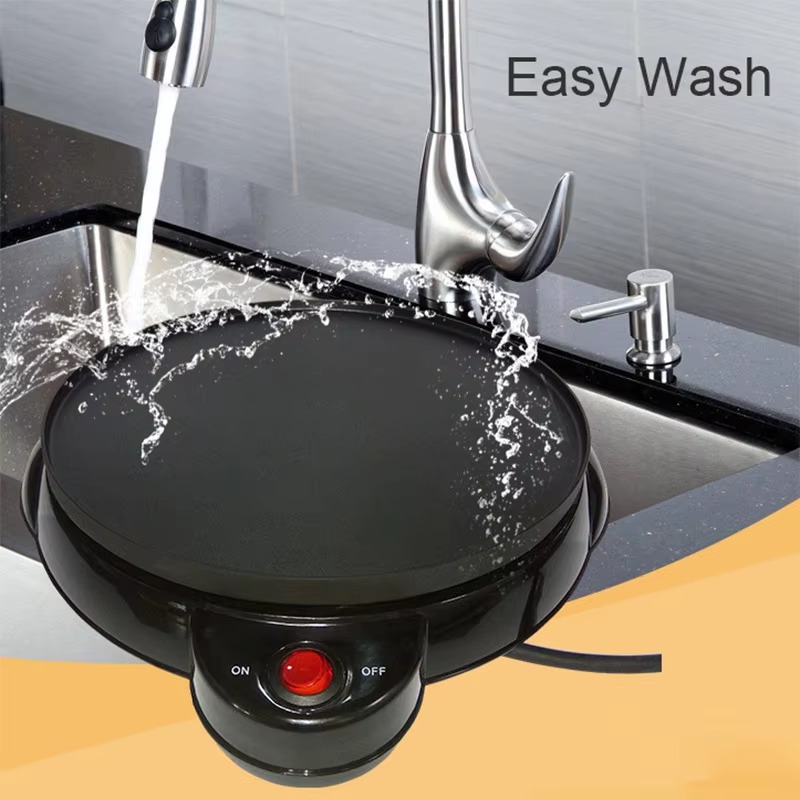 220V 650W Pembuat Krep Listrik - Mini Pancake Griddle ulasan dan harga