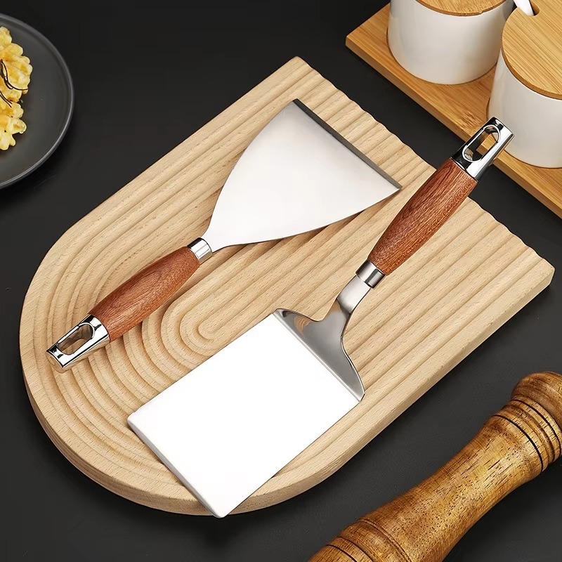 Spatula Panggangan Persegi/Per - Okonomiyaki Spatula ulasan dan harga