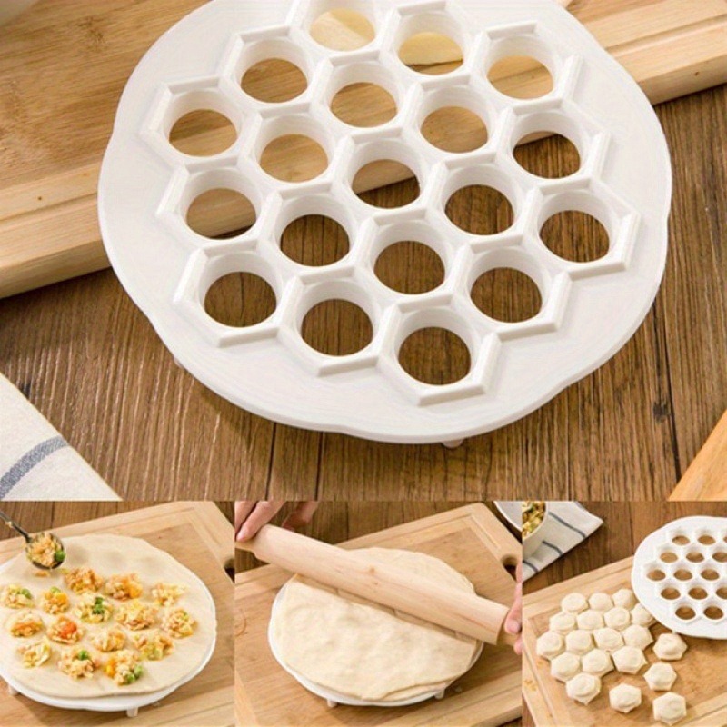 Cetakan Pangsit Plastik, Tekan - Dumpling Press Set ulasan dan harga