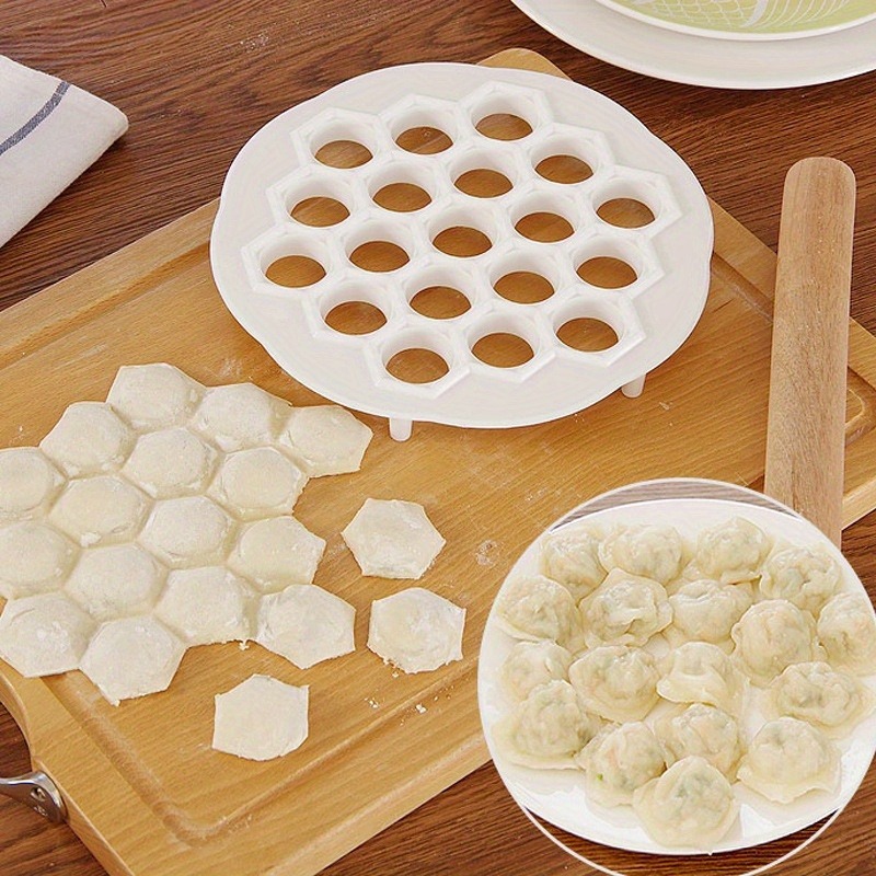 Cetakan Pangsit Plastik, Tekan - Dumpling Press Set ulasan dan harga