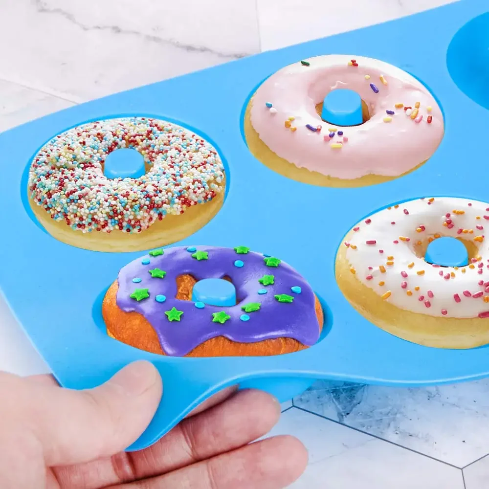 1/2 buah cetakan donat muffin  - Donut Mold Silicone ulasan dan harga