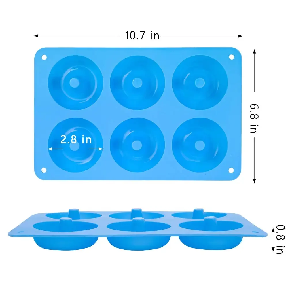1/2 buah cetakan donat muffin  - Donut Mold Silicone ulasan dan harga