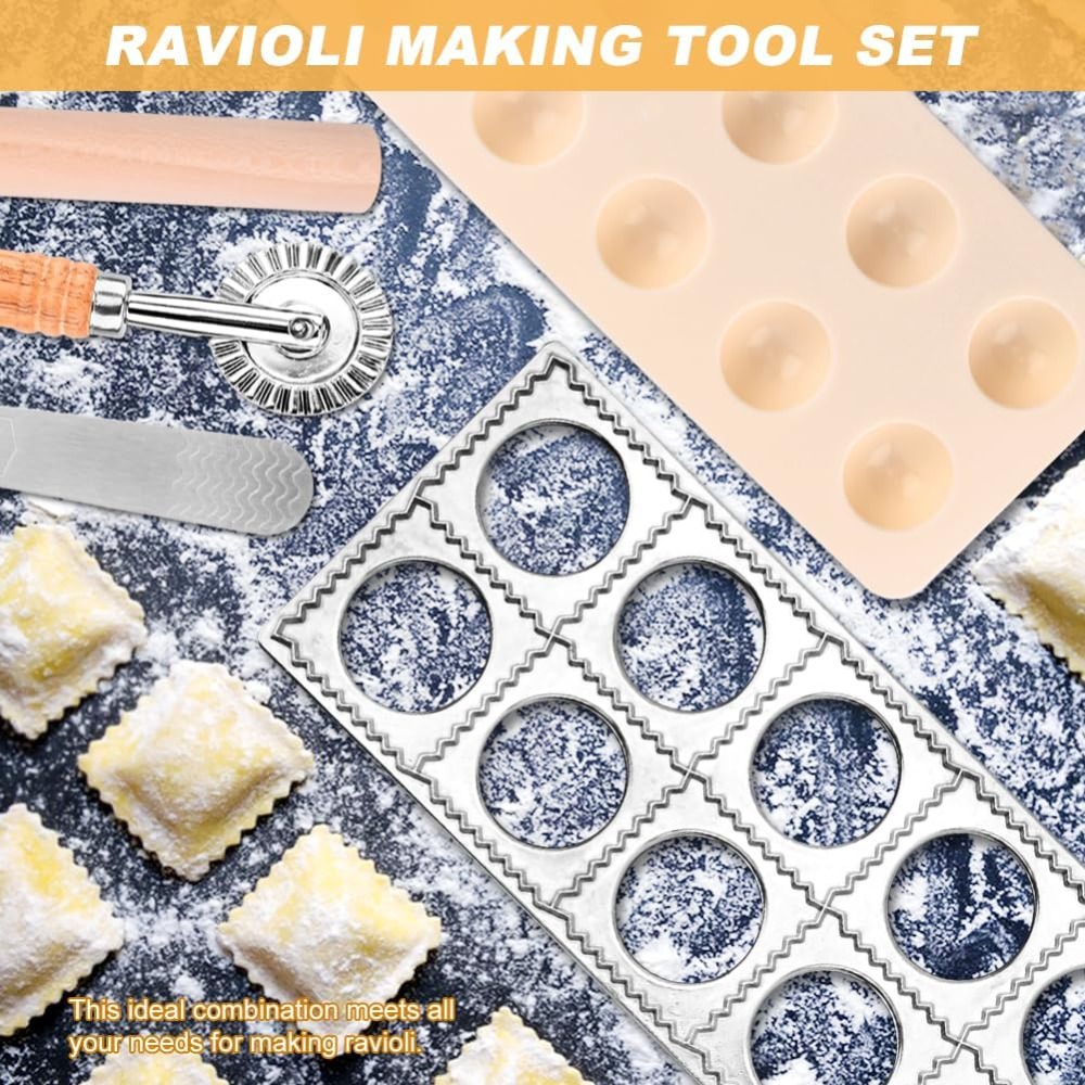 Set Cetakan Ravioli 12 Lubang  - Dumpling Press Set ulasan dan harga
