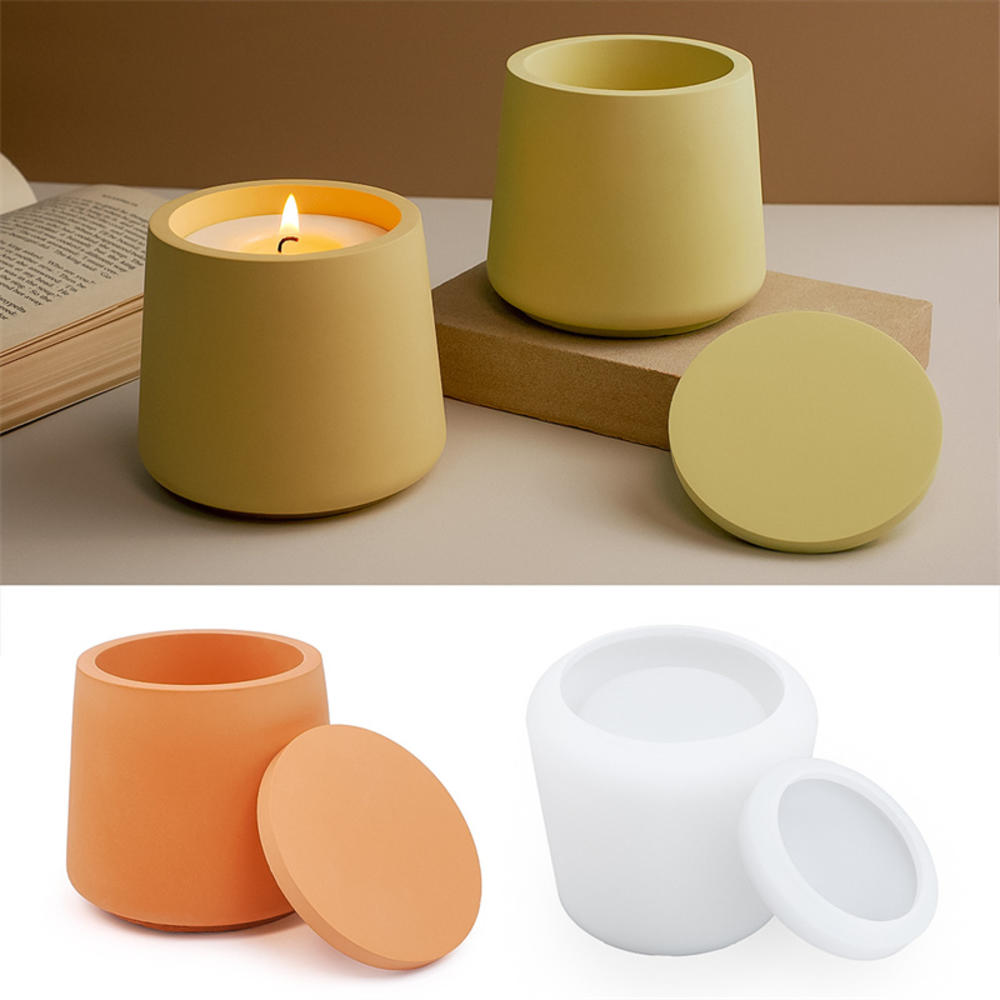 Candle Jar Silicone Mold With  - Potsticker Mold ulasan dan harga
