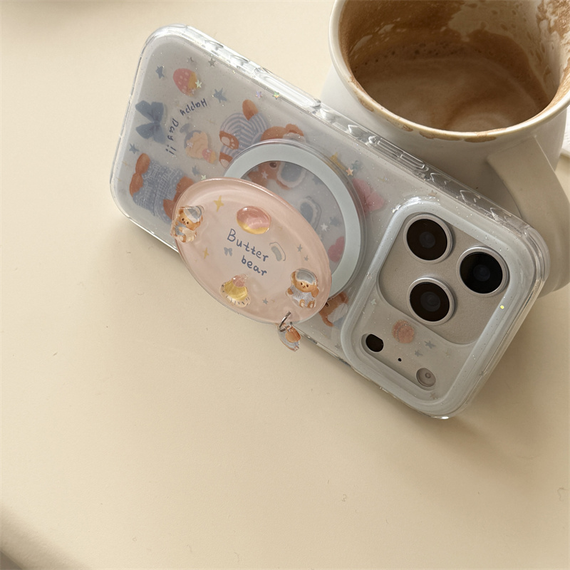 Casing Ponsel Magnetik Beruang - Taco Stand Holder ulasan dan harga