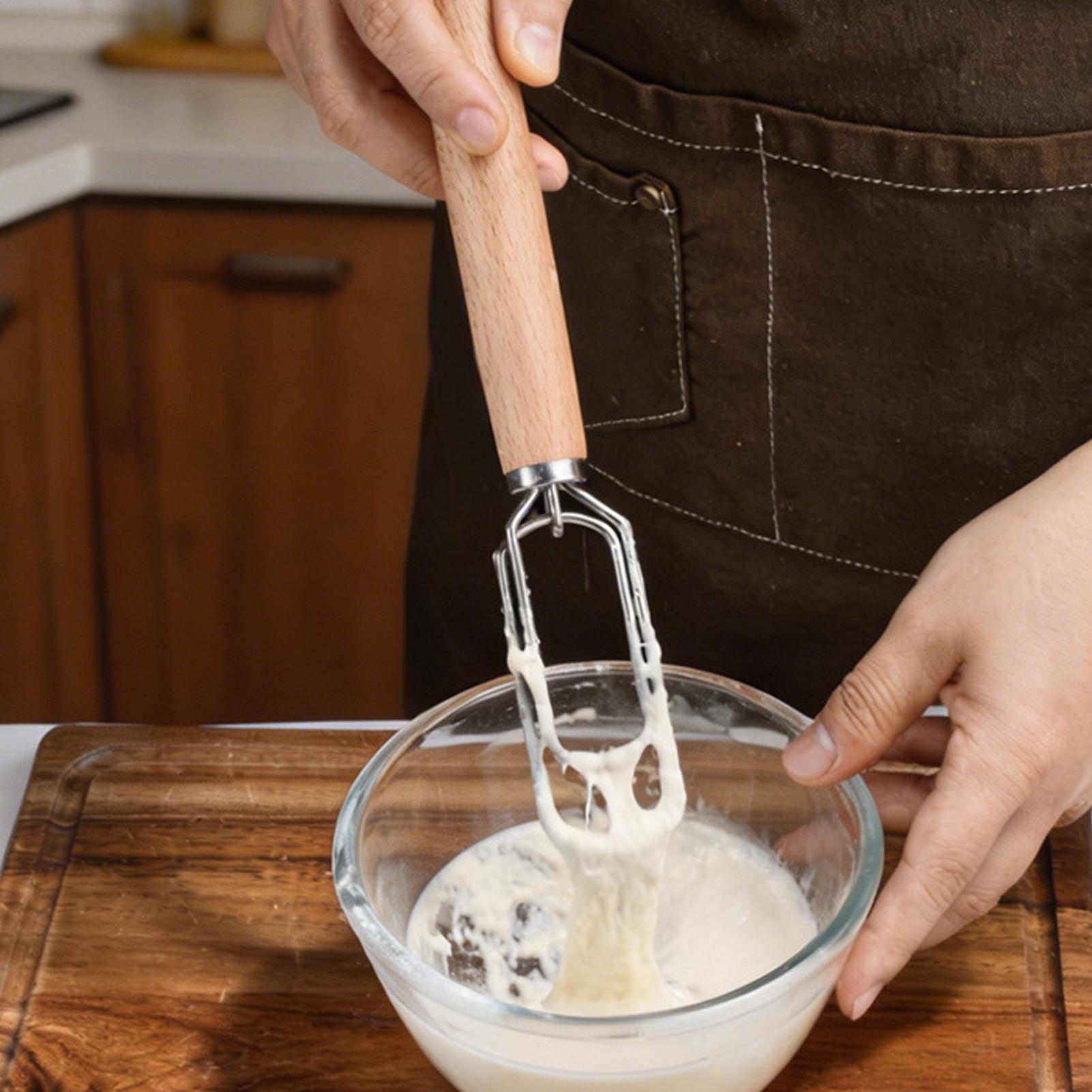 Pengocok Adonan Denmark Baja T - Danish Pancake Pan ulasan dan harga