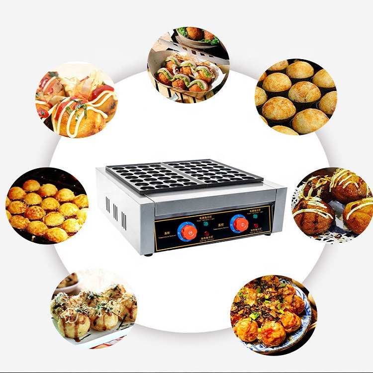 Pemanggang bakso listrik, komp - Takoyaki Grill Plate ulasan dan harga